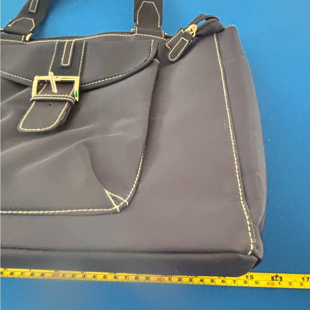 East Coast Co navy blue Nylon Shoulder / tote Bag